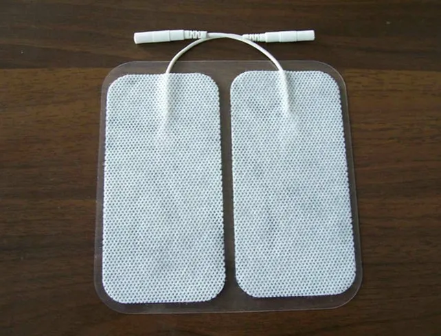 100pcs-большой N0N-WOVEN FABRI TENS машина замена колодки электроды многоразовые длительный срок службы колодки 5*9 см