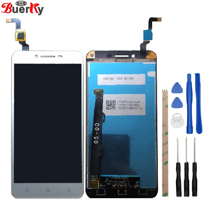 BKparts протестированный 1 шт. дисплей для Lenovo vibe K5 A6020 Полный ЖК сенсорный экран в