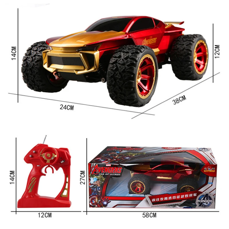Железный человек машина из сплава RC 4WD 2 7 Ghz 1/18 высокоскоростной внедорожник