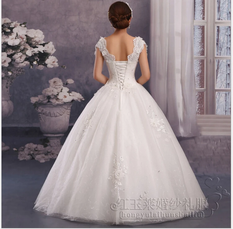 White/Ivory Wedding Dress Bridal dress Custom Size2-4-6-8-10-12-14-16+3c | Свадьбы и торжества
