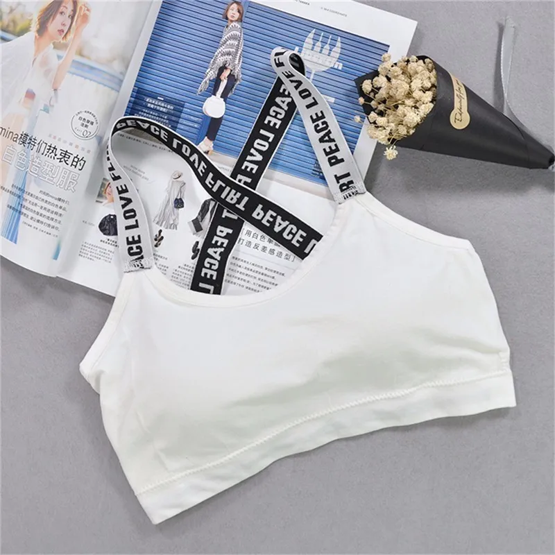 Спортивный бюстгальтер с буквенным принтом для женщин сексуальный дышащий