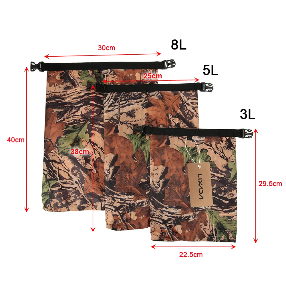 Портативный 3 шт./компл. Складная легкая переноска водонепроницаемая сумка для