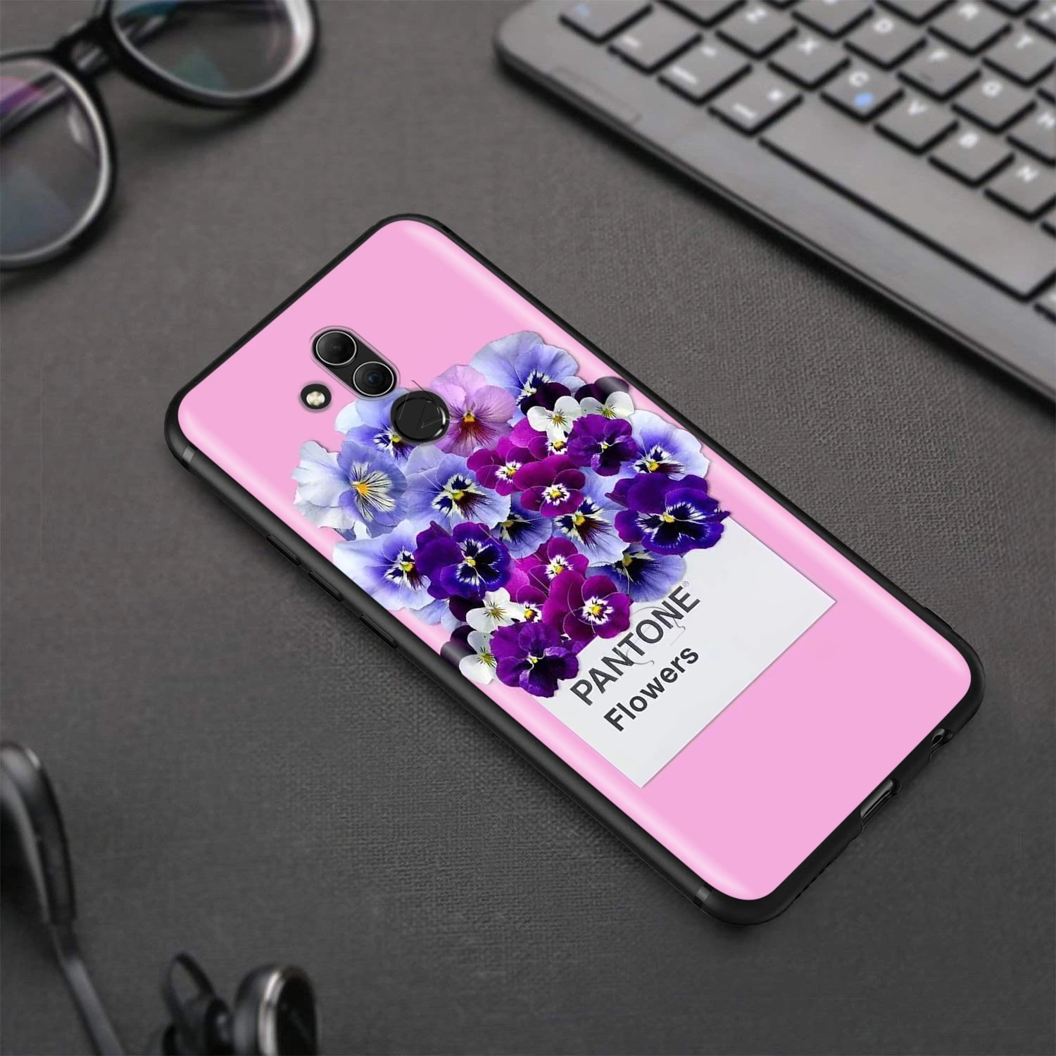 Яркий чехол YIMAOC Pantone с фруктами для Huawei Honor Mate P smart Y7 Y9 8C 30 20 10 8x Nova 3i 3 Lite Pro