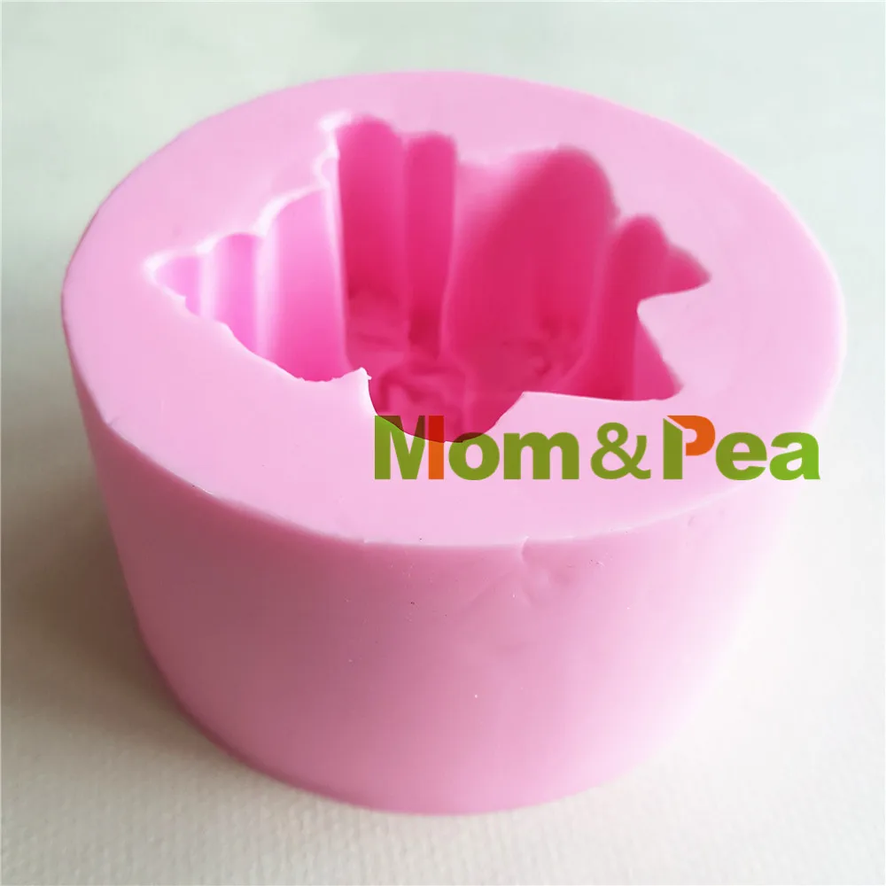 Силиконовая форма для мамы и горошины MP154 бесплатная доставка цветок украшение
