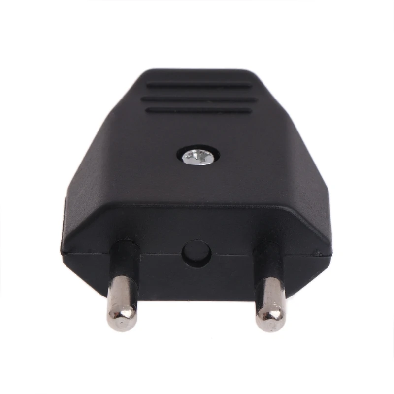 2 Pcs German Type European Pin Plugs Network Cables 2.5A 220V Electric Contact | Обустройство дома