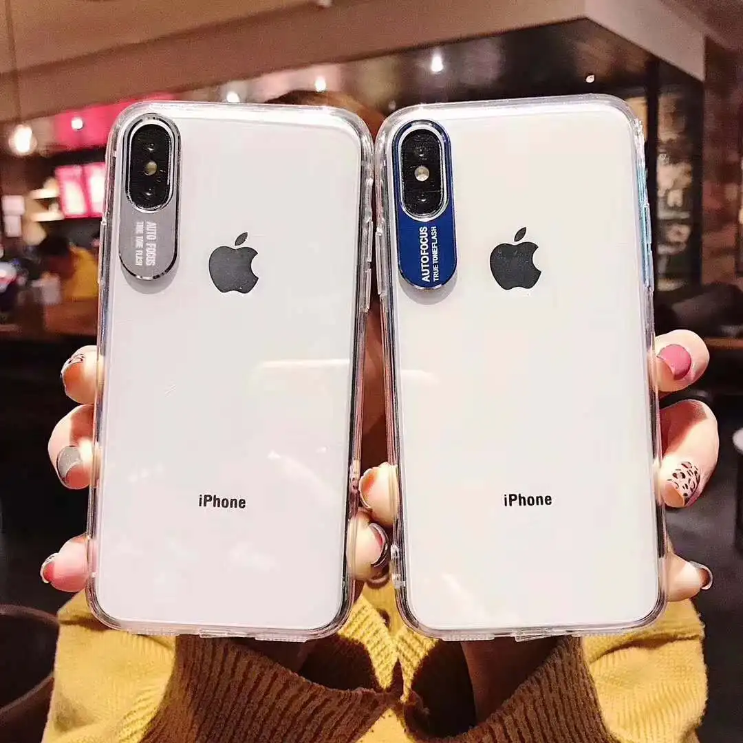 Камера защитный чехол из ТПУ для iphone XS MAX XR 6 6s 7 8 Plus X OPPO R15 мечта R15X K1 R17 A5 A7 A7X F9 A1 A83