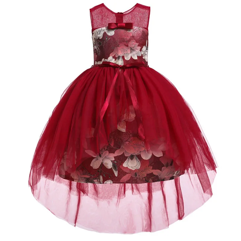 Детские платья для девочек платье принцессы одежда маленьких на день рождения