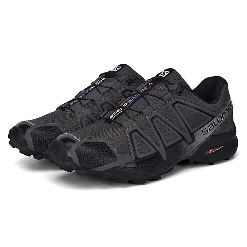 Salomon обувь для мужчин speed Cross 4 CS беговые кроссовки мужские спортивная черный белый