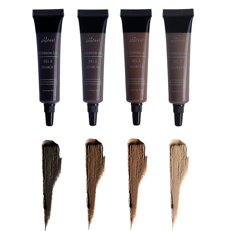 Крем для бровей затемненный гель долговечный водонепроницаемый тату воска