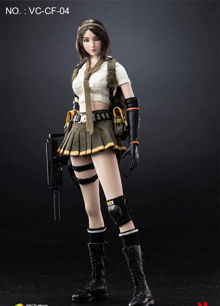 Коллекционная VC-CF-04 1/6 масштаб Cross Fire Double Agent ZERO Figure Коллекция Полный Набор Модель игрушка кукла для фанатов подарки