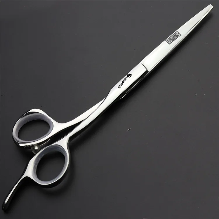 white 6inch cut Высококачественные ножницы для стрижки домашних животных, ножницы для грумера 6 5,5 6,5 дюймов, японские 440c ножницы для стрижки кошек, ножницы для стрижки, набор, Парикмахерская Стрижка - Цвет: white 6inch cut