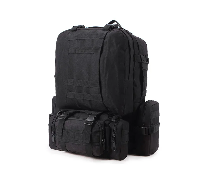 Открытый военный Molle тактические рюкзаки 50L Весна Mochila рюкзак походный Кемпинг Водонепроницаемые сумки 600D камуфляж
