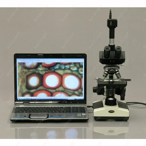 Ветеринарный доктор микроскоп поставка AmScope ветеринарный клиника тринокулярный