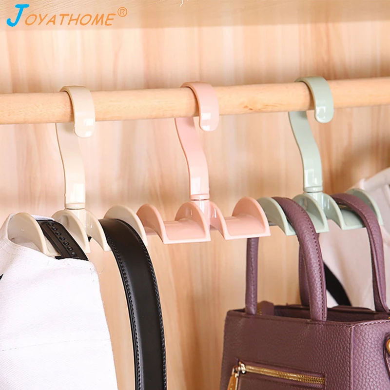 Joyathome вращающийся стеллаж для хранения Сумка Вешалка без Дырокол одежда