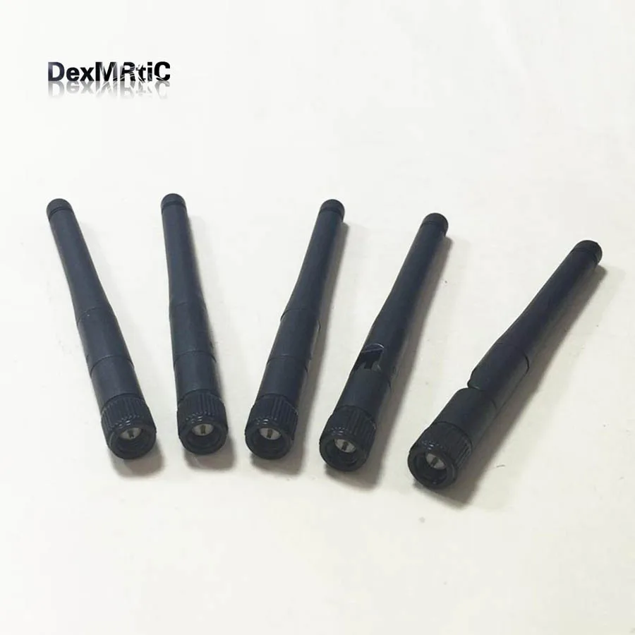 1 шт. 2 4 ГГц 3dBi Wi Fi антенна SMA мужской Беспроводной WLAN черный Omni Складная на высоком