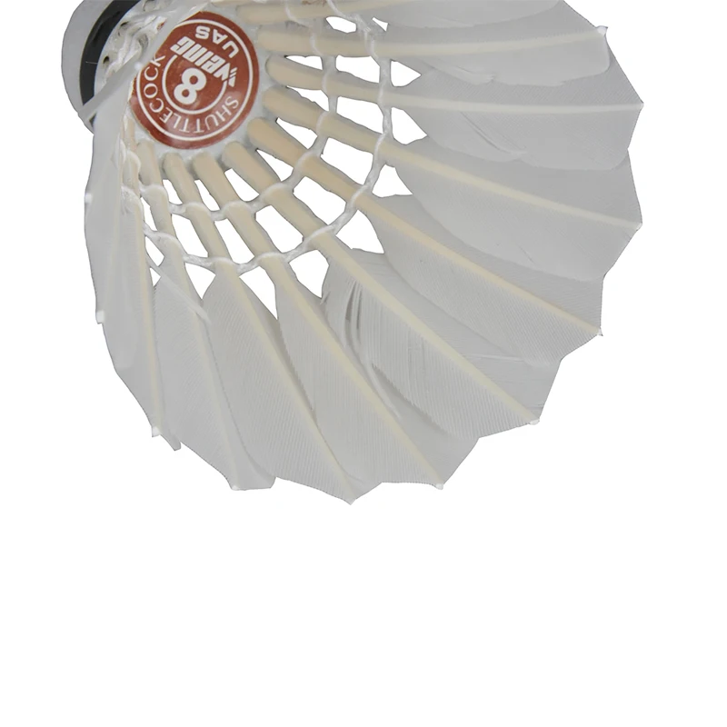 WEING 2018 Hot Sale 12PCS Badminton Shuttlecock Northeast Goose Curve Medium Rough Outdoor Sport | Спорт и развлечения