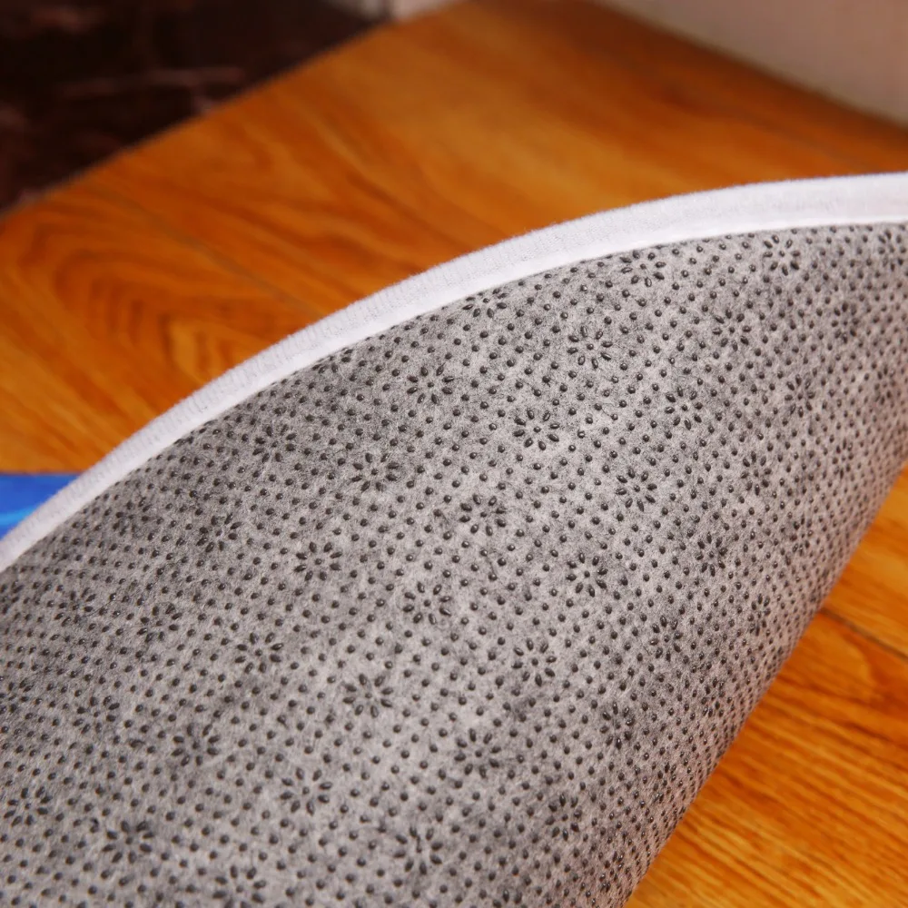 Современные ковры с круглым принтом противоскользящий напольный коврик уличные