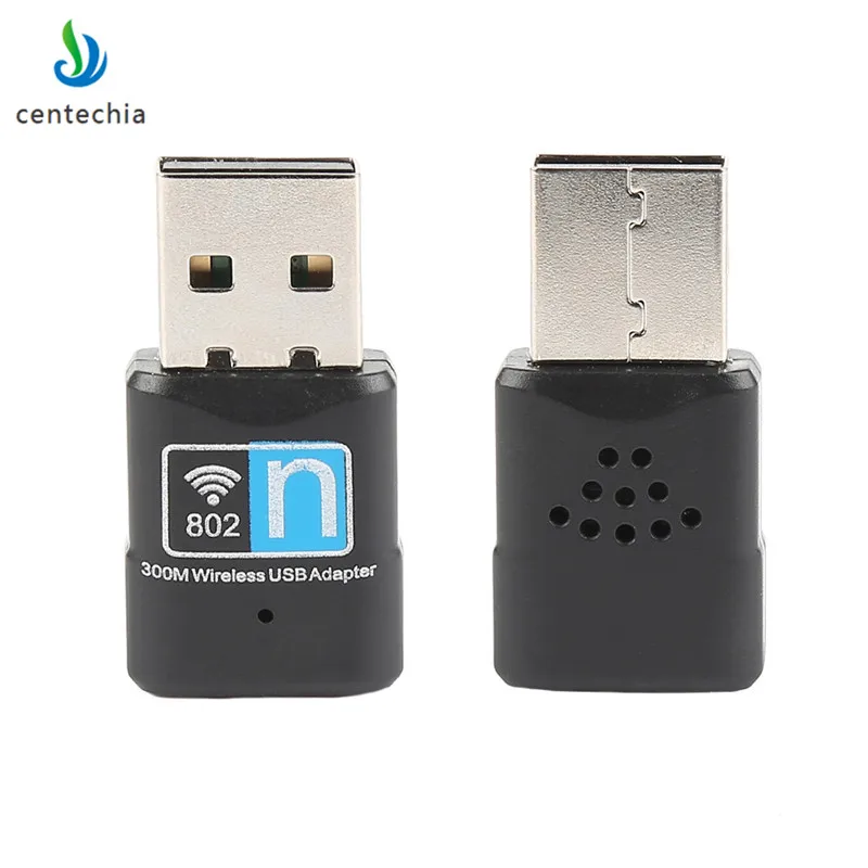 Centechia Mini USB WiFi адаптер 300 Мбит/с Wifi приемник Внешняя беспроводная сетевая карта