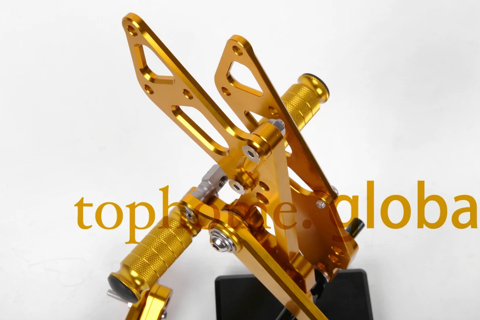 

For Suzuki GSXR1000 2009 - 2016 Gold CNC Rearsets Foot Pegs GSX-R1000 Rear Set 2010 2011 2012 2013 2014 2015 motorcycle footpeg