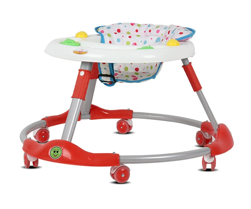 Новые складные ходунки для детей от 6 до 18 месяцев, детские ходунки на колесиках для раннего обучения, детские ходунки на колесиках, балансирующие первые шаги