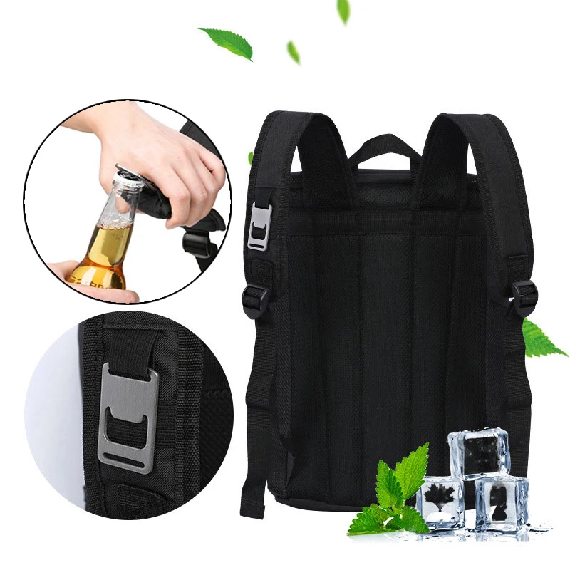 Leeseph изолированный рюкзак сумка холодильник герметичные легкие термальные сумки