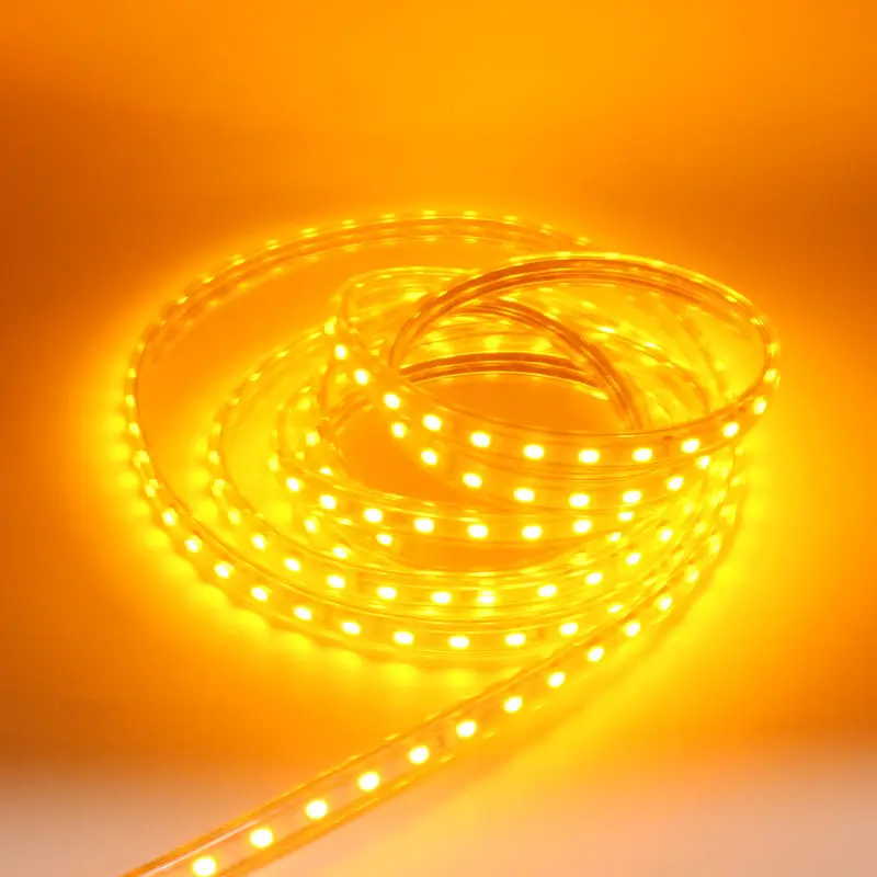 

Dimmable 220v 230v 240v Led Strip Light Waterproof 2835 Tape 6500K Cool White 3000K Red Blue Green Yellow Rope 1m 5m 10m 20m