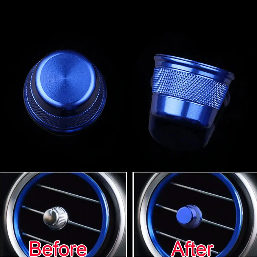 Интерьер автомобиля 5 шт./компл. оболочка для кнопок в салоне рамы подходит Benz