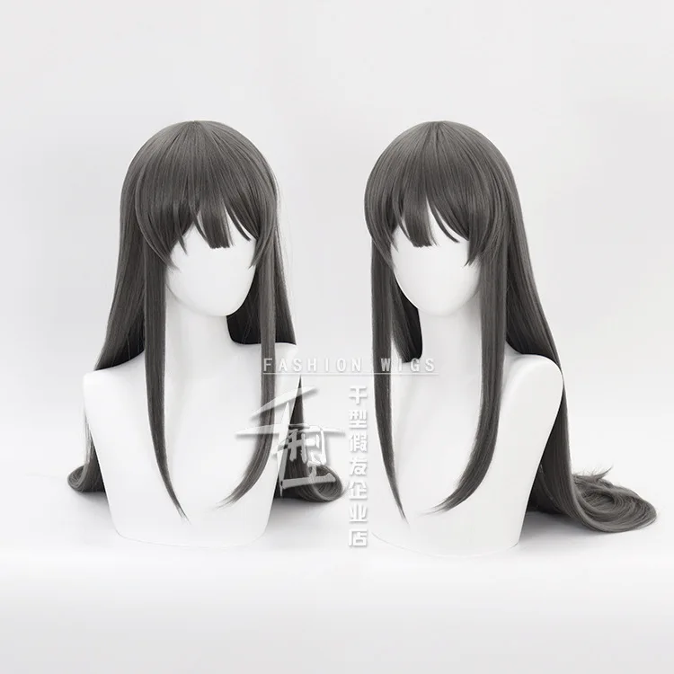 

Anime Seishun Buta Yarou Series Sakurajima Mai Sakuta Azusagawa Cosplay Wig Costume Party Hair Halloween Costumes