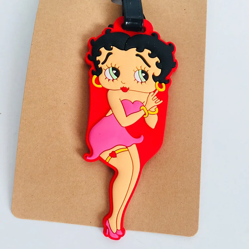 IVYYE Betty Cardcaptor Sakura аниме аксессуары для путешествий, чемодана бирка для чемодана ID адрес портативный держатель тегов багажная этикетка