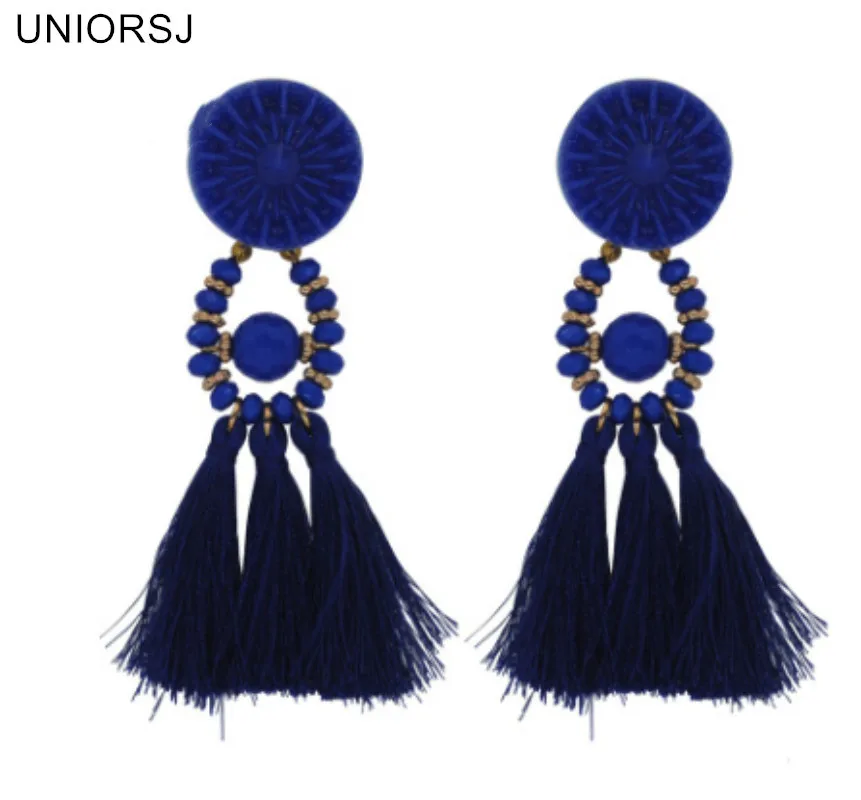 Women Boho Drop Dangle Fringe Earring Vintage Ethnic Statement Tassel Earrings Fashion Jewelry Charms | Украшения и аксессуары