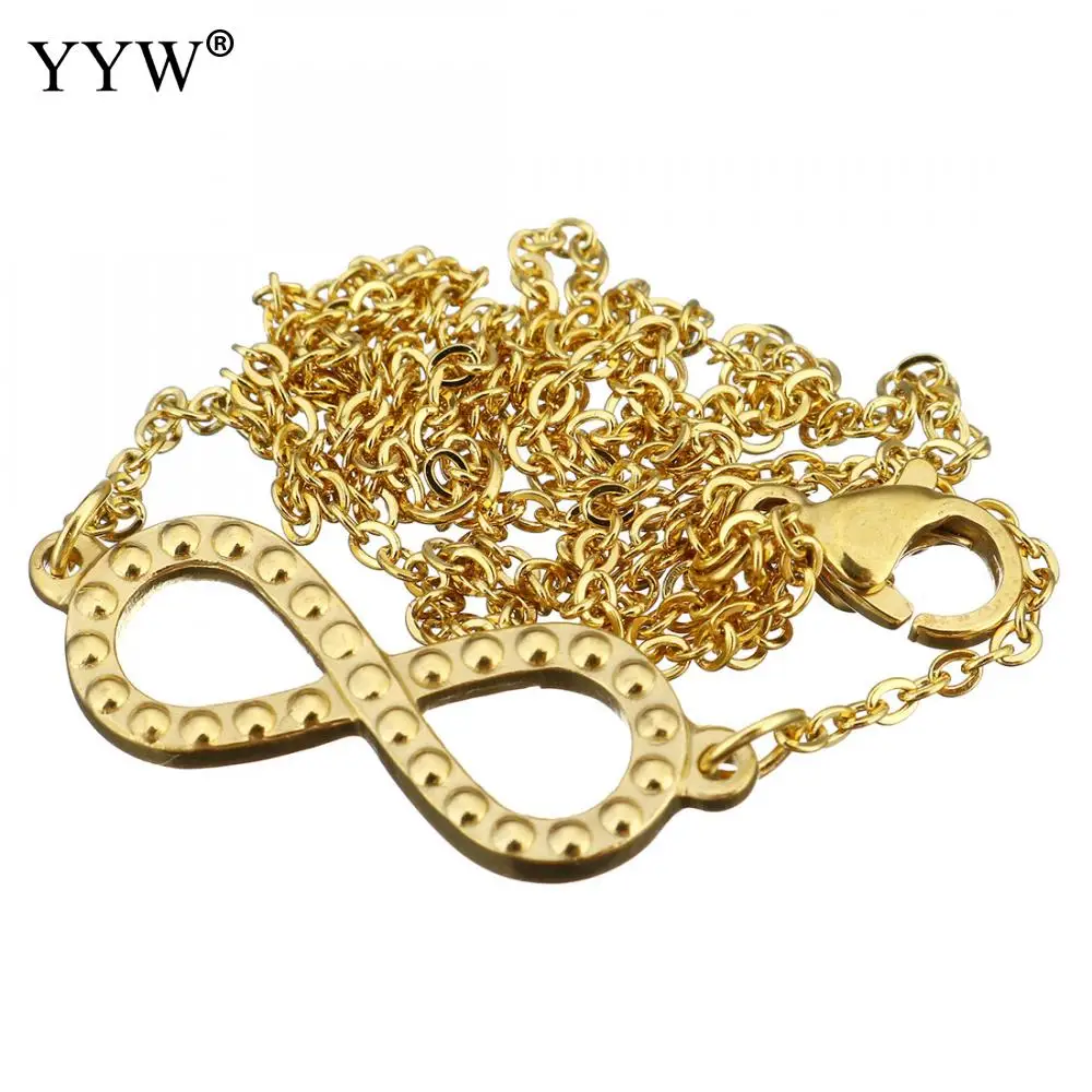 Женское колье чокер из нержавеющей стали|infinity necklace|long necklacechoker necklace |
