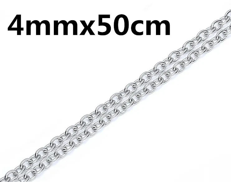 316L stainless steel O-shaped Chain Necklace Titanium chain | Украшения и аксессуары