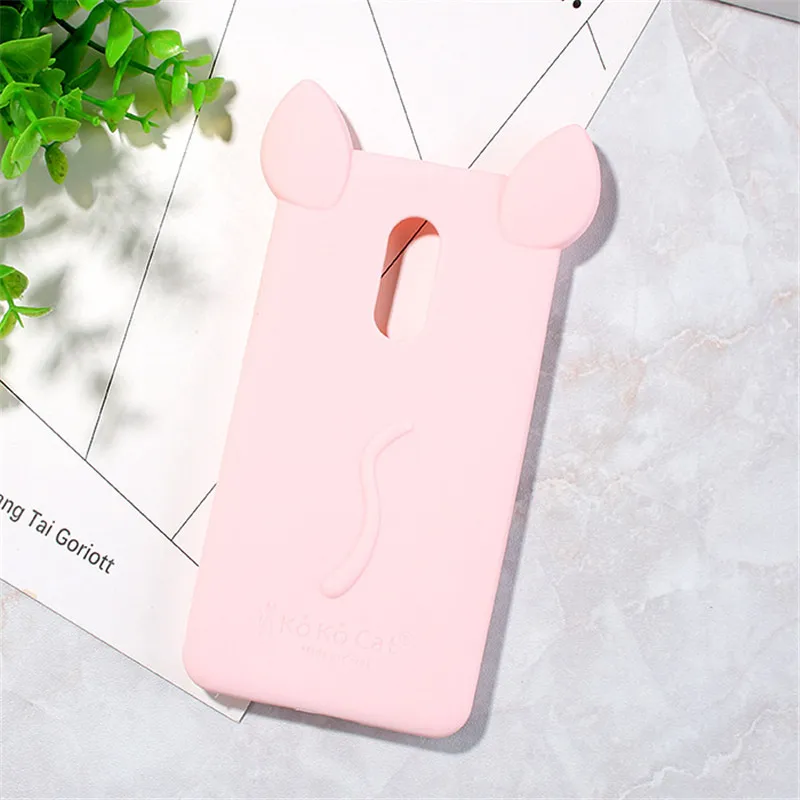 Xiaomi Redmi Note 4X Case Cover Cute 3D Cat Ear Cartoon Soft Silicone Gel For 4 Pro Prime Coque 5.5 inch |