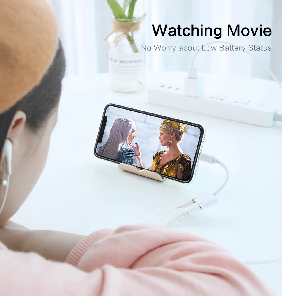 Адаптер 2 в 1 для iPhone X XS XR 7 8 Plus Plug Play аудио IOS 3,5 10,2 зарядное устройство конвертер для освещения 10,3 мм