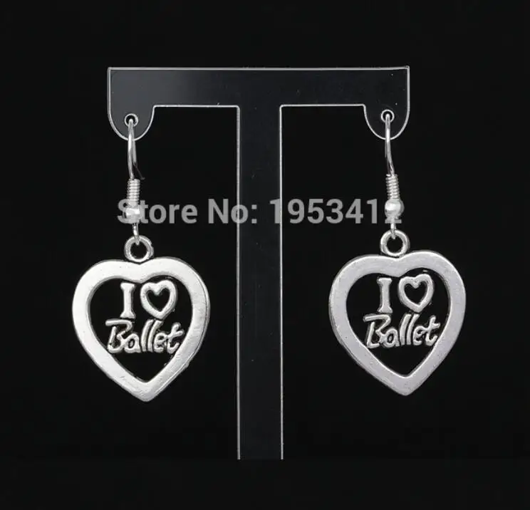 Vintage Silver Cat Acorn Deer Heart Bears Earrings Charms Drop/Dangle For Women Jewelry Accessories Mixed Style A997 | Украшения и
