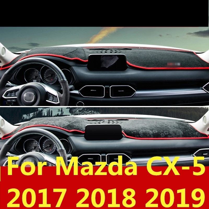 Для Mazda CX 5 CX5 2017 2018 2019 Центральная панель приборной панели солнцезащитный коврик