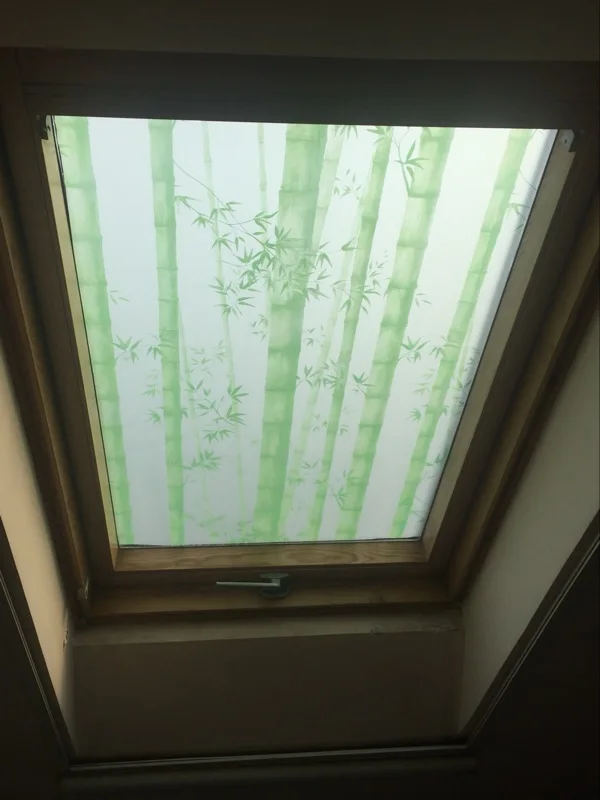 Декоративная Виниловая витражная пленка для окон статическое клеящееся