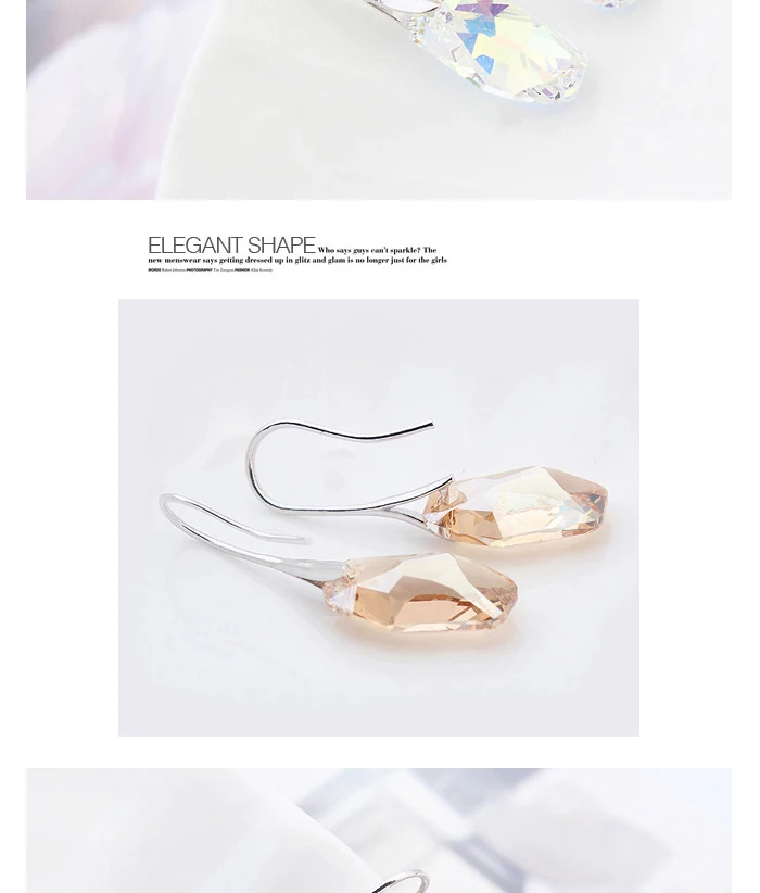 Malanda Кристалл от Swarovski Подвески Висячие серьги для женщин Роскошные новые модные брендовые Висячие серьги Свадебные ювелирные изделия подарок