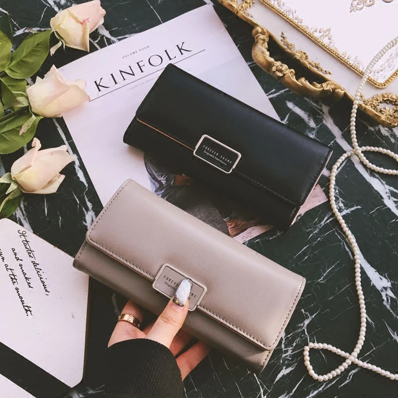 Unstyle женские элегантные Бумажники Forever Young Fashion простой ID держателей карт сотовый