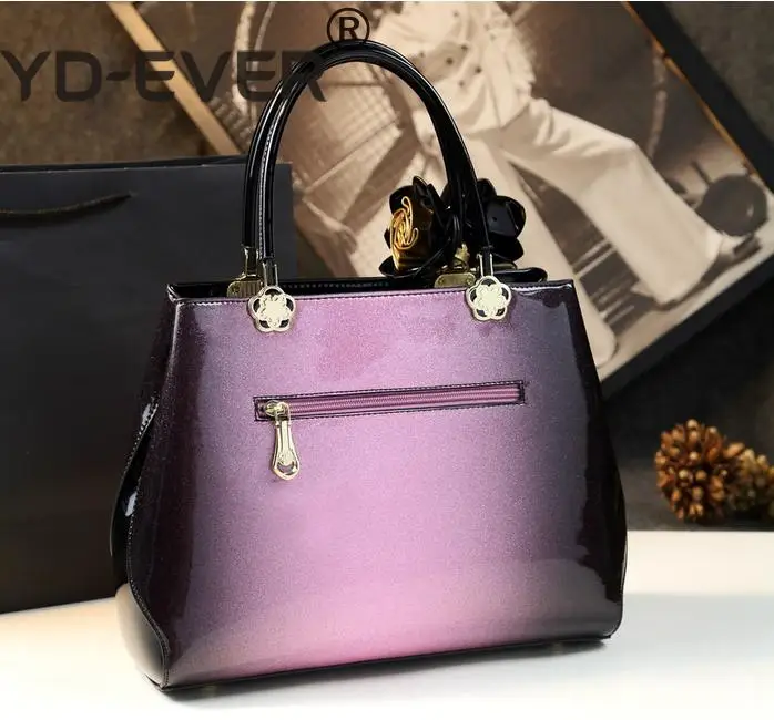 Роскошные сумки женские дизайнер высокого качества из лакированной кожи tote