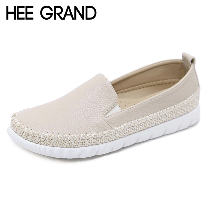 HEE GRAND/соломенные плетеные лоферы обувь на платформе женские слипоны плоской