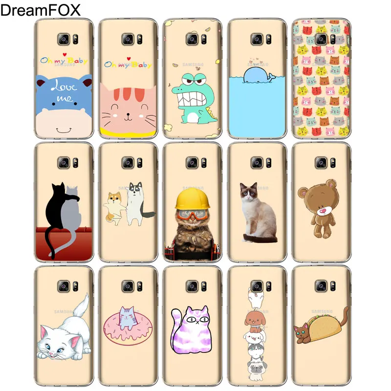 DREAMFOX L570 Мягкий ТПУ силиконовый чехол для samsung Galaxy Note S 6 7 8 9 10 10e 11 11e Lite Edge Plus |