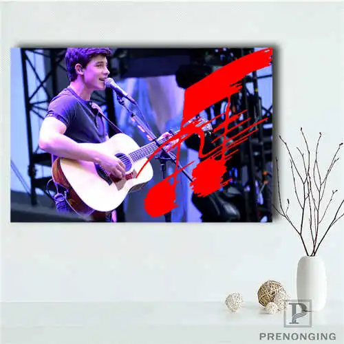 Пользовательские Шон Мендес (3) Печатный постер ткань настенные картины для Декор