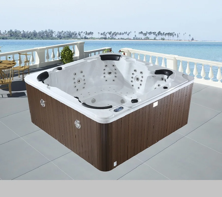 Balboa контроль 6 человек гидромассажная Ванна spa с нагревателем и озоном|Ванны