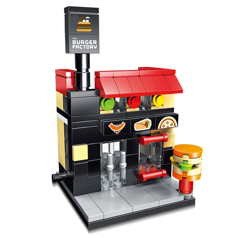 Детский конструктор Legoings Mini City Street 3D 6 шт. | Игрушки и хобби