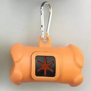 orange Новые мешки для собак, мусорные коробки для собак, мусорные мешки для собак, мусорный мешок для мусора - Цвет: orange
