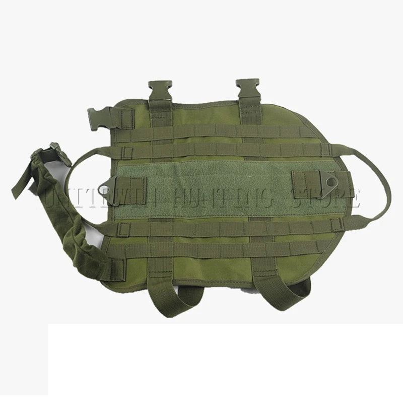 Тактический Жилет для собак тренировочный жилет охотничьих MOLLE боевой собаки Molle