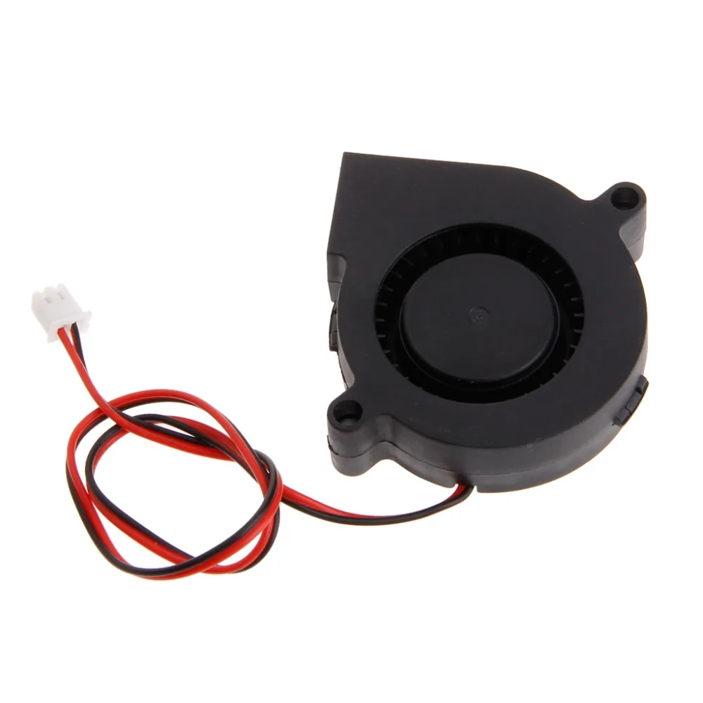 Запчасти для 3D принтера 5015 вентилятор турбонагнетатель DC12V 24V 50mm x 15mm охлаждения