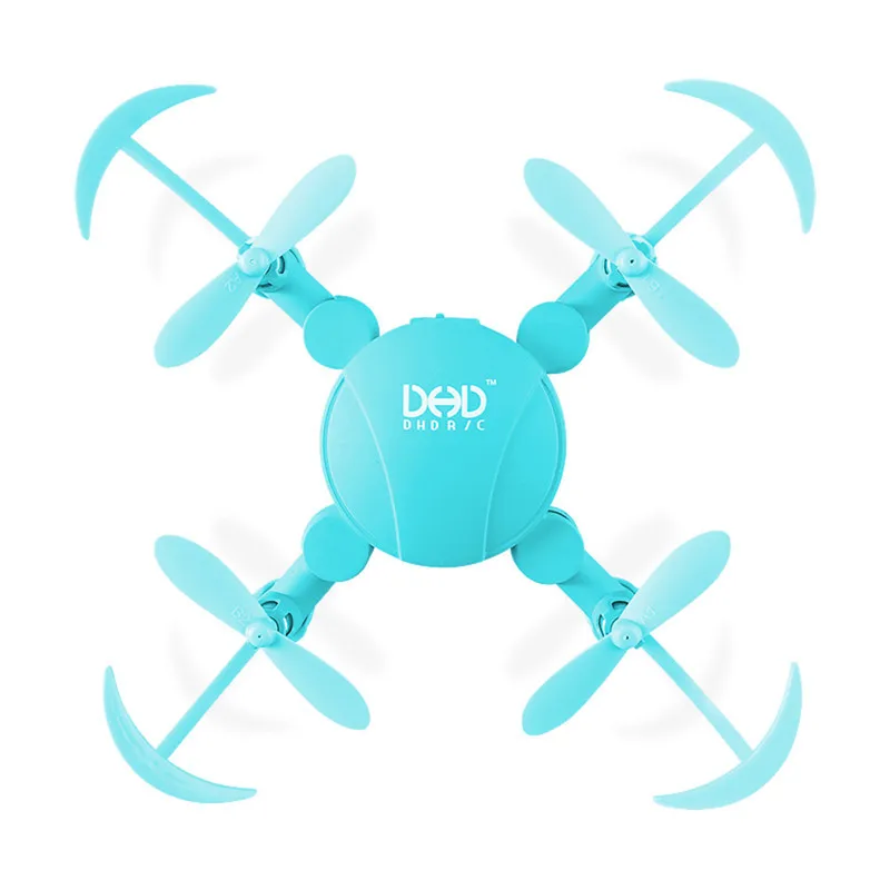 Мини Дрон DHD D4 2019 Wi Fi FPV с камерой 720P высоким режимом удержания RC Квадрокоптер RTF
