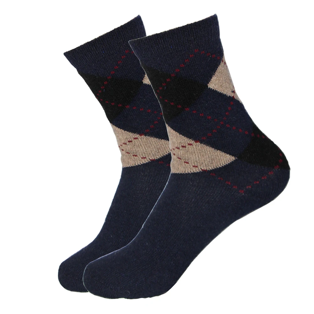 1 пара носков из кроличьей шерсти высококачественные вязаные мужские носки